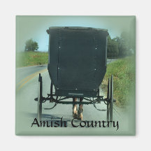 Amish Country Buggy Refrigerator Magnet