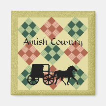 Amish Country Refrigerator Magnet