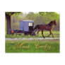 Amish Horse and Buggy, Lancaster, PA Post Card