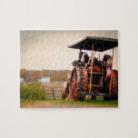 Amish Steam Tractor Puzzle