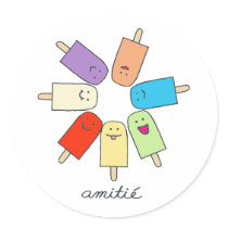 Amitié Sticker