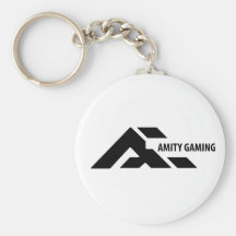 aMity Gaming Black Keychain