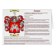 Ammon (meaning) cards