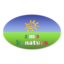 Amo la Natura I Love Nature in Italian