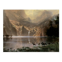 Among the Sierra Nevada Mountains Postcard