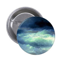 Among the Waves Pinback Buttons