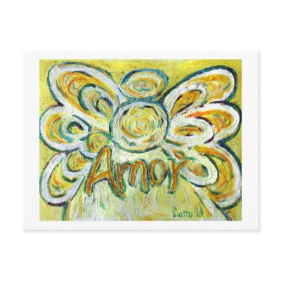 Amor Angel Postcard by donnabellasangels