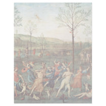 Amor Fight Against Chastity By Perugino Pietro Personalized Letterhead