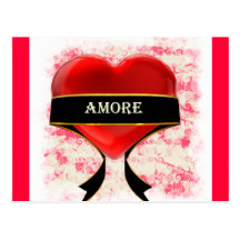 Amore Postcard