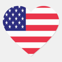 Amour Amérique des Etats-Unis I Adhésifs