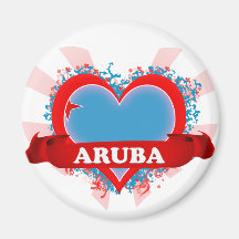 Amour Aruba du cru I Aimants Pour Réfrigérateur