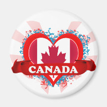 Amour Canada du cru I Magnets
