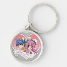 Amour de chiot porte-clefs