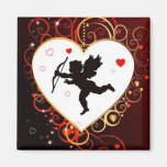 Amour de cupidon - magnets pour réfrigérateur