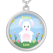 Amour de lapin colliers personnalisés