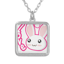Amour de lapin - lapins Chibi de lapin mignon Pendentifs