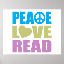Amour de paix lu affiches