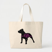Amour de Pitbull Sac Fourre-tout