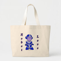 "Amour de robot " Sac En Toile