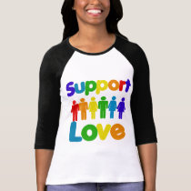 Amour de soutien - mariage homosexuel t-shirts