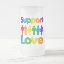 Amour de soutien tasse