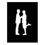 Amour d'homme cartes postales