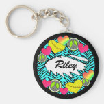 Amour Fastpitch Keychain de paix Porte-clef
