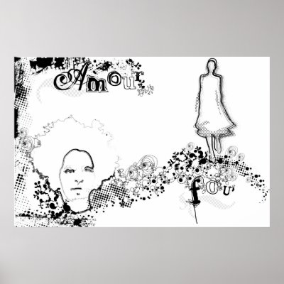 amour fou print by beakraus