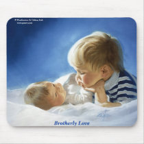 Amour fraternel tapis de souris