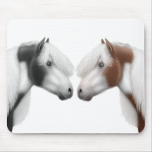 Amour gitan de cheval de Vanner Tapis De Souris