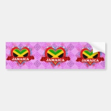 Amour Jamaïque du cru I Adhésif Pour Voiture