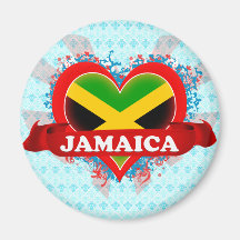 Amour Jamaïque du cru I Magnets Pour Réfrigérateur