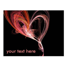 Amour liquide carte postale