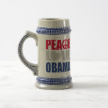 Amour Obama de paix Tasse