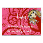 Amour-Quote~ Robert Frost d'Anime Cartes De Vœux