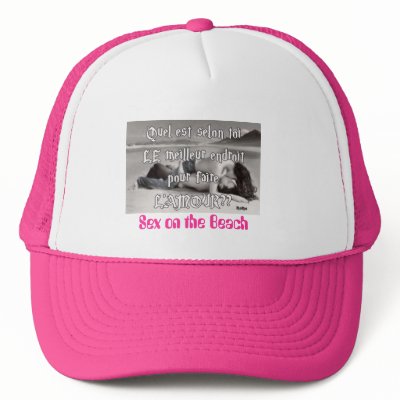 amour, Sex on the Beach Trucker Hat by Va_momo