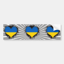 Amour Ukraine du cru I Adhésif Pour Voiture