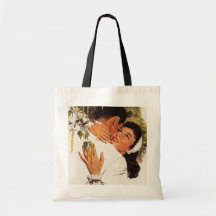 Amour vintage Romance, couple dans une étreinte af Sac De Toile