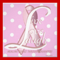 Amour vivant CardCustomize de rire rose de ruban invitations