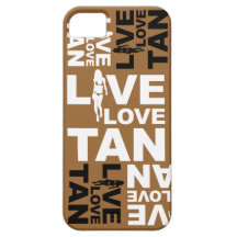 Amour vivant Tan Coque iPhone 5 Case-Mate