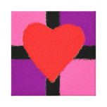 Amour vous faites impressions sur toile