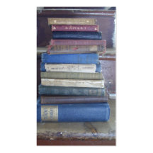 Amoureux des livres cartes de visite professionnelles