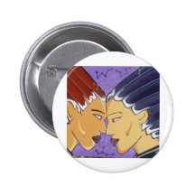 Amoureux.... Pin's Avec Agrafe
