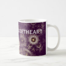 AMOUREUX VALENTINE DE CHANGEMENT DE COULEUR TASSE À CAFÉ