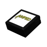 Amped Gift Box (yellow & black stripes)