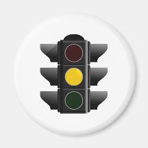 Ampel traffic light gelb yellow magnets