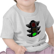 Ampel traffic light grün green shirt
