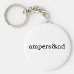 Ampersand Keychain
