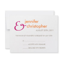 Ampersand :: RSVP Card