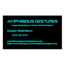 ampgest business card